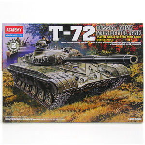 1/48 모형 전차 T-72 러시아 탱크 - 스냅 방식 쉬운조립 [13006]