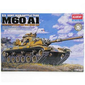 1/48 모형 전차 M60A1 미육군 - 스냅 방식 쉬운조립 [13009]