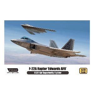 울프팩 1/72  F-22A Raptor Edwards AFB Wp17210 / F22 랩터