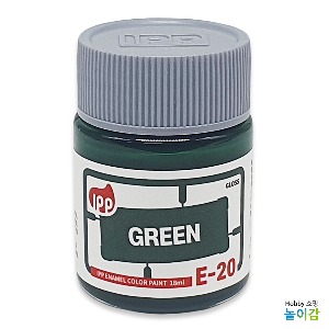 IPP 에나멜도료 E-20 그린 유광/ 에나멜 그린칼라 녹색