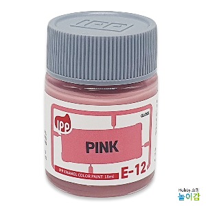 IPP 에나멜도료 E-12 핑크 유광/ 에나멜 색상 핑크유광