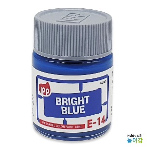 IPP 에나멜도료 E-14 브라이트 블루 유광/ 에나멜 색상