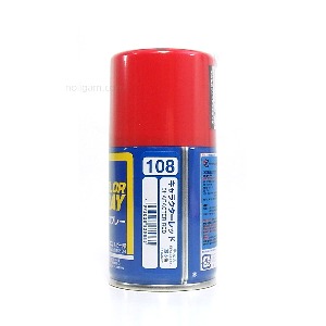 스프레이 S-108  CHARACTER RED (반광) / 캐릭터레드