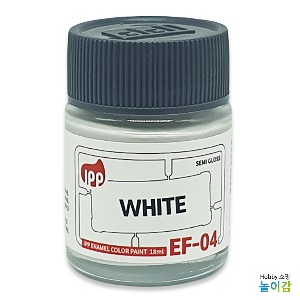 IPP 에나멜도료 EF-04 화이트 반광/ 에나멜 반광화이트 반광흰색