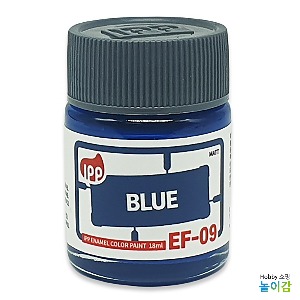 IPP 에나멜도료 EF-09 블루 무광/ 에나멜 BLUE 파랑 무광블루